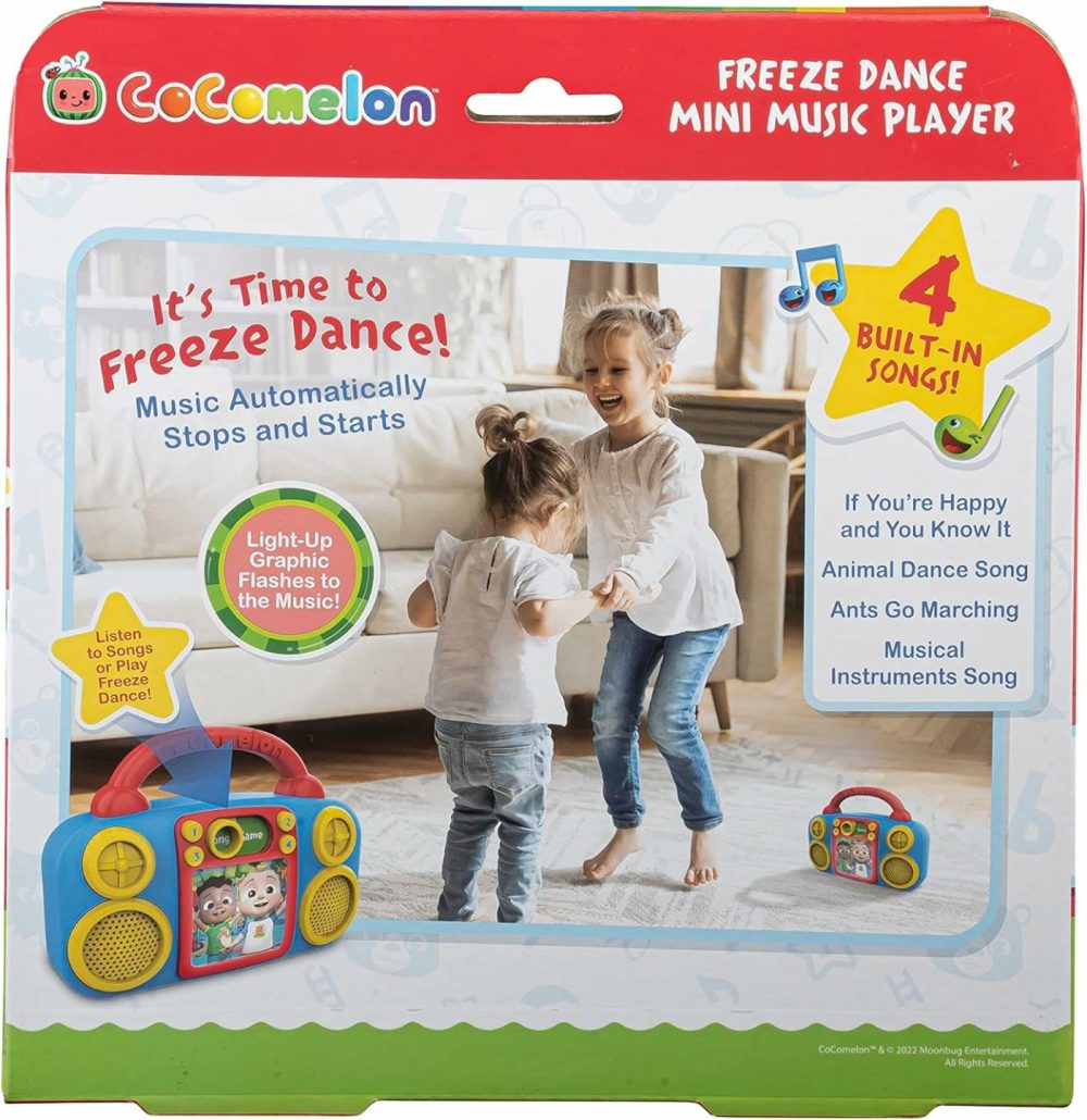 Cocomelon Toy Music Player Includes Freeze Dance  Musical Toy For Toddlers With Built-In Nursery Rhymes For Fans Of Cocomelon Toys And Gifts For Boys And Girls  |  Musical Toys All Toys