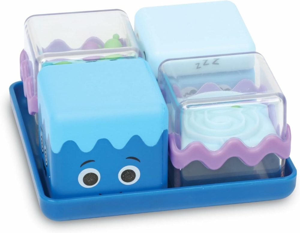 Cool Down Cubes Sensory Fidget Set For Kids Ages 4+  Social Emotional Learning Toys For Kids,Montessori Calming Toys  |  Sorting & Stacking Toys All Toys Sorting & Stacking Toys