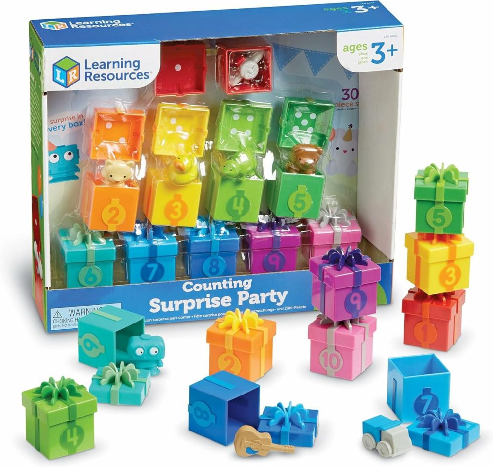 Counting Surprise Party  Homeschool  Fine Motor  Counting & Sorting Toy  Ages 3+  |  Sorting & Stacking Toys All Toys Sorting & Stacking Toys