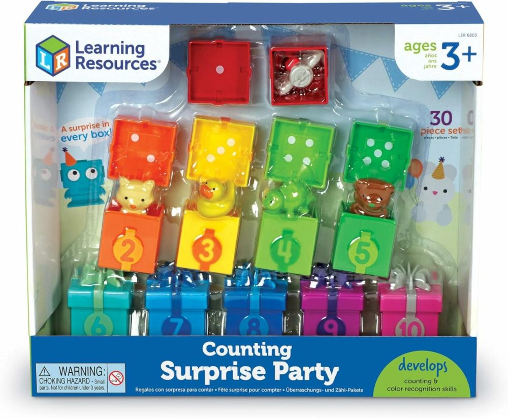 Counting Surprise Party  Homeschool  Fine Motor  Counting & Sorting Toy  Ages 3+  |  Sorting & Stacking Toys All Toys Sorting & Stacking Toys