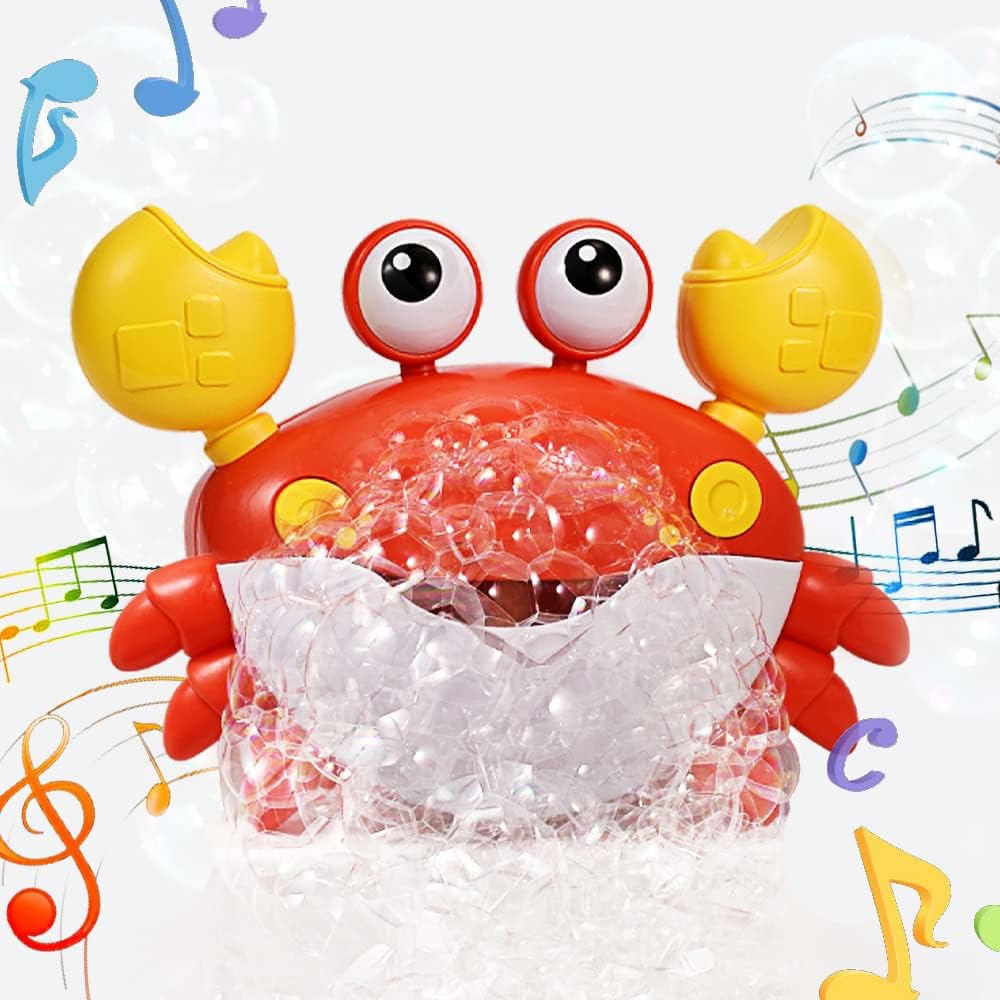 Crabby Bubble Bath Toy For Toddlers – Automatic Bubble Maker With 12 Children’s Songs – Sing-Along Bath Bubble Machine For Baby  Toddler And Kids – Fun Bathtub Toy For Endless Bubble Play  |  Bath Toys All Toys Bath Toys