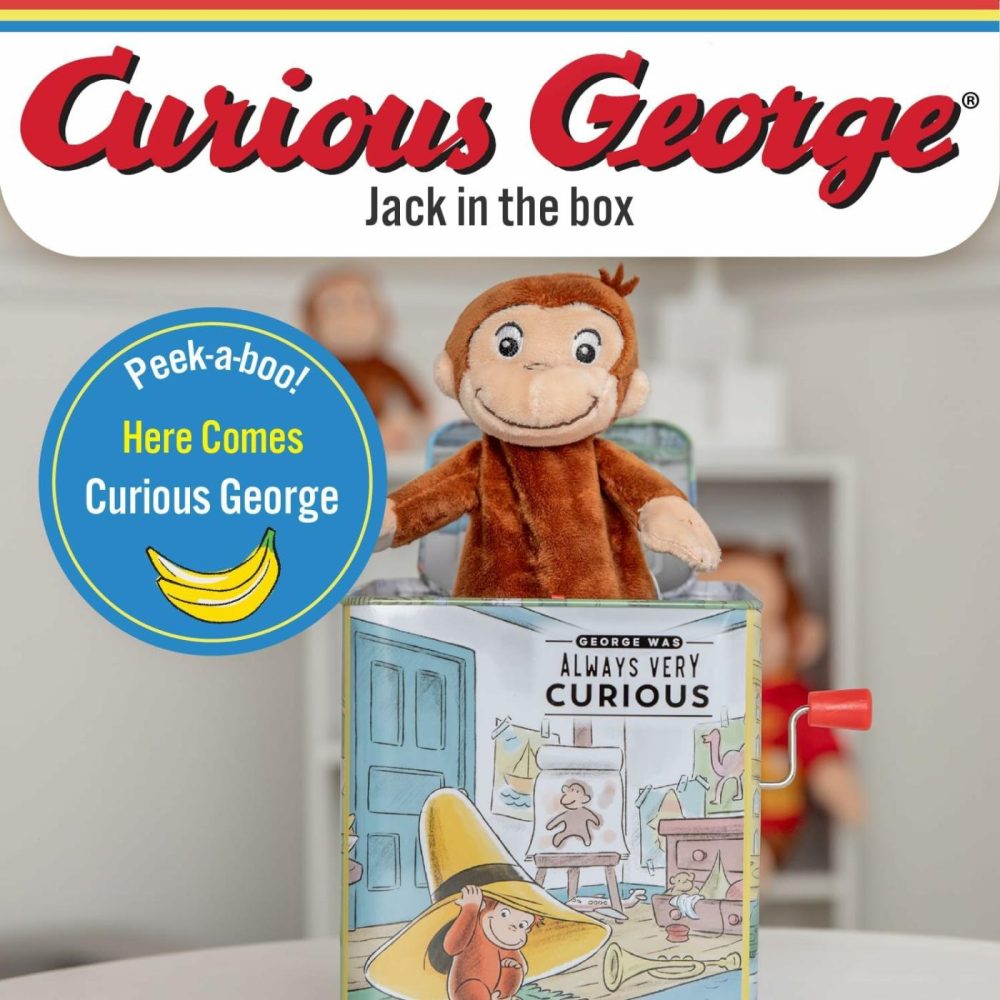 Curious George Jack-In-The-Box – Musical Toy For Babies  |  Musical Toys All Toys