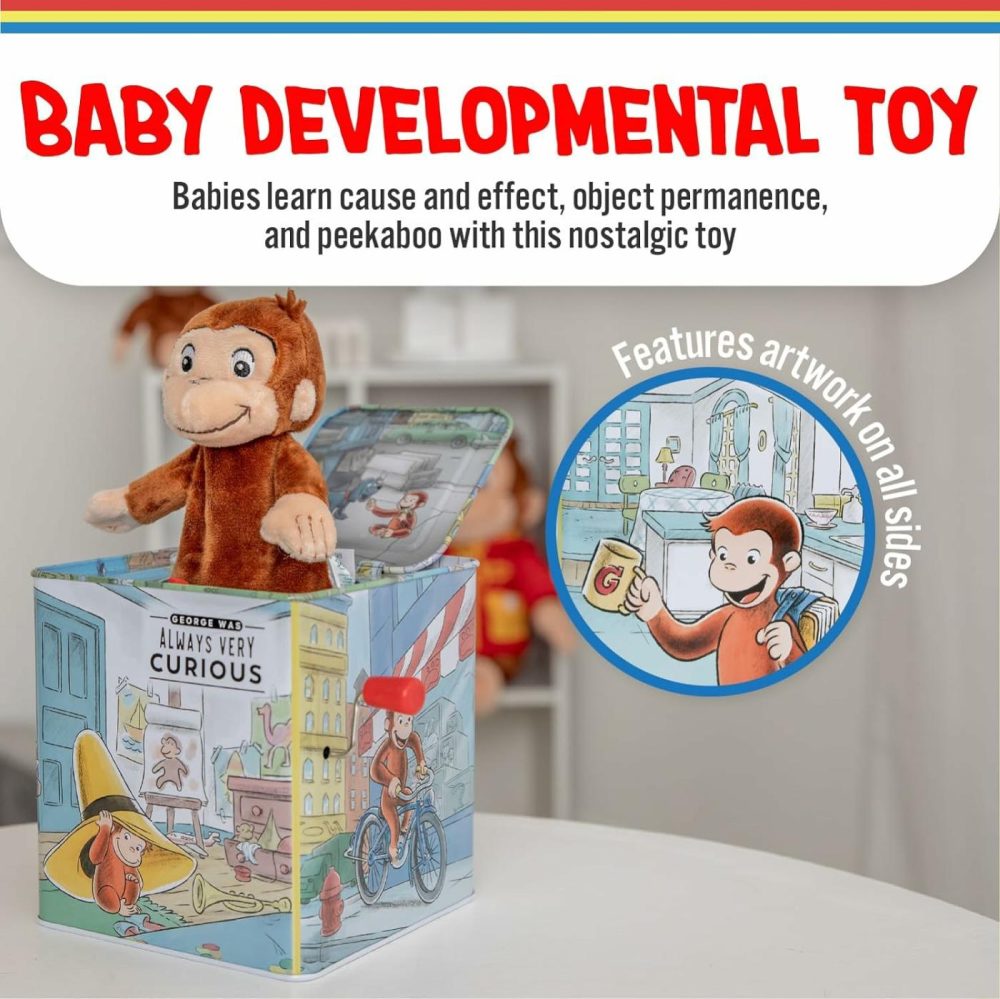 Curious George Jack-In-The-Box – Musical Toy For Babies  |  Musical Toys All Toys