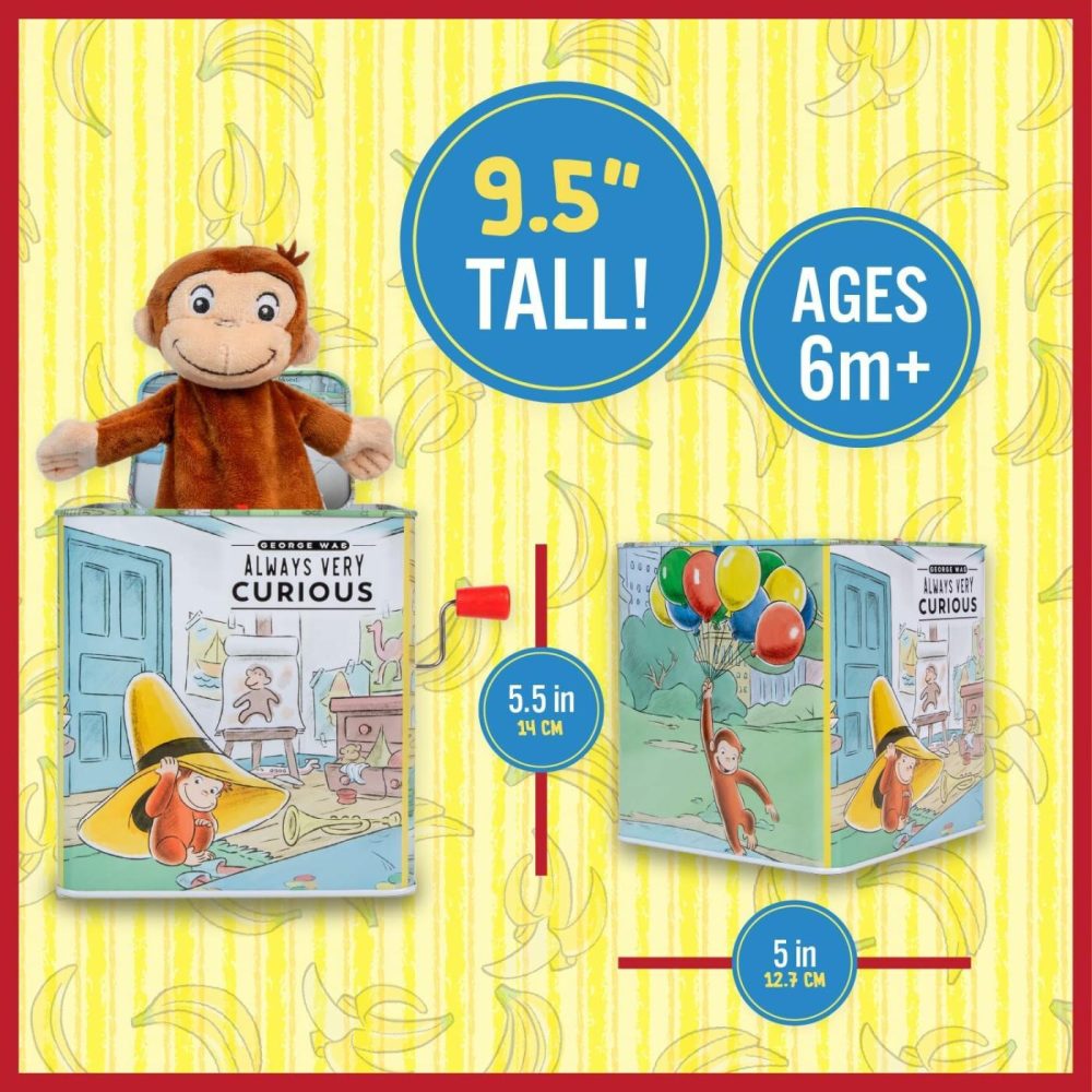 Curious George Jack-In-The-Box – Musical Toy For Babies  |  Musical Toys All Toys