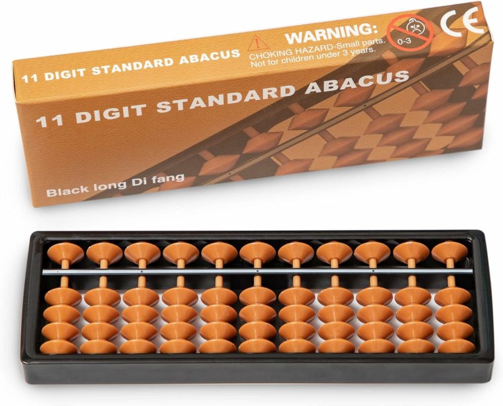 Digital Standard Abacus-17.8 Cm-Professional 11-Column Soroban Calculator (Functional And Educational Tool)  |  Abacuses Abacuses Abacuses