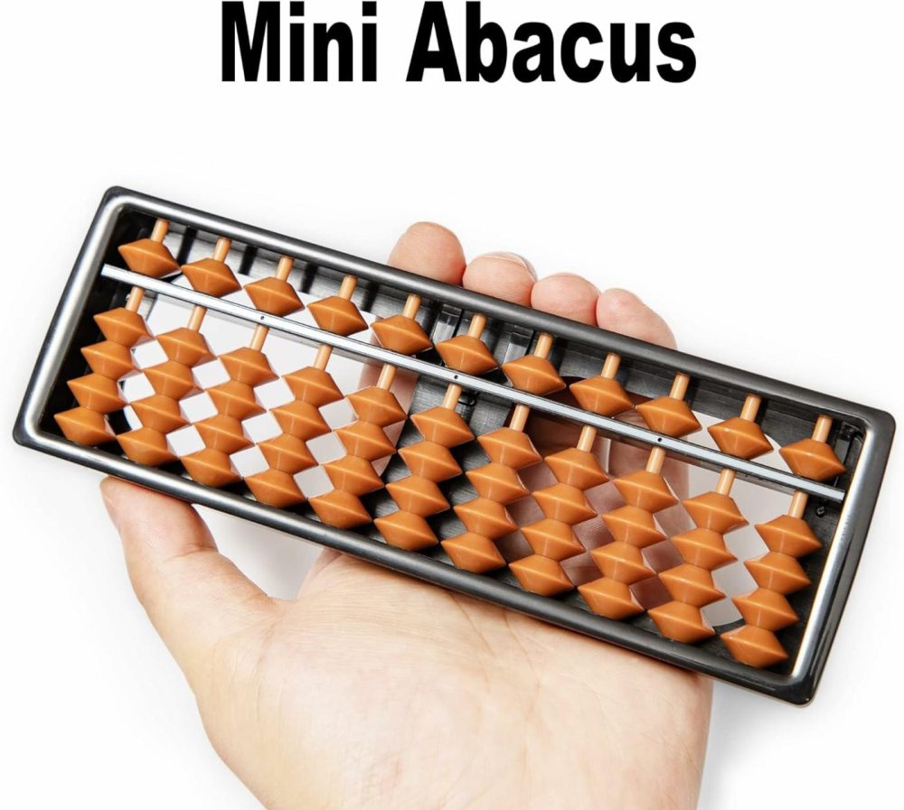 Digital Standard Abacus-17.8 Cm-Professional 11-Column Soroban Calculator (Functional And Educational Tool)  |  Abacuses Abacuses Abacuses