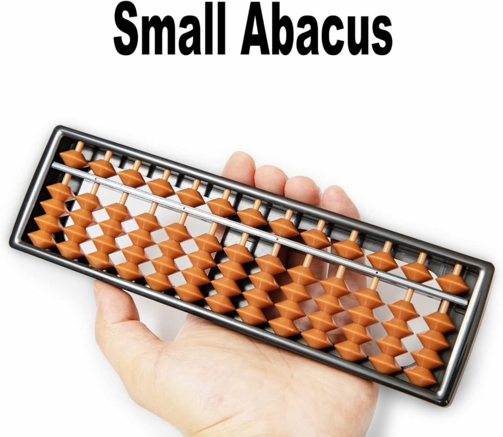 Digital Standard Abacus-20 Cm-Professional 13-Column Soroban Calculator (Functional And Educational Tool)  |  Abacuses Abacuses Abacuses