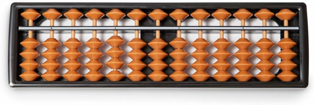 Digital Standard Abacus-20 Cm-Professional 13-Column Soroban Calculator (Functional And Educational Tool)  |  Abacuses Abacuses Abacuses