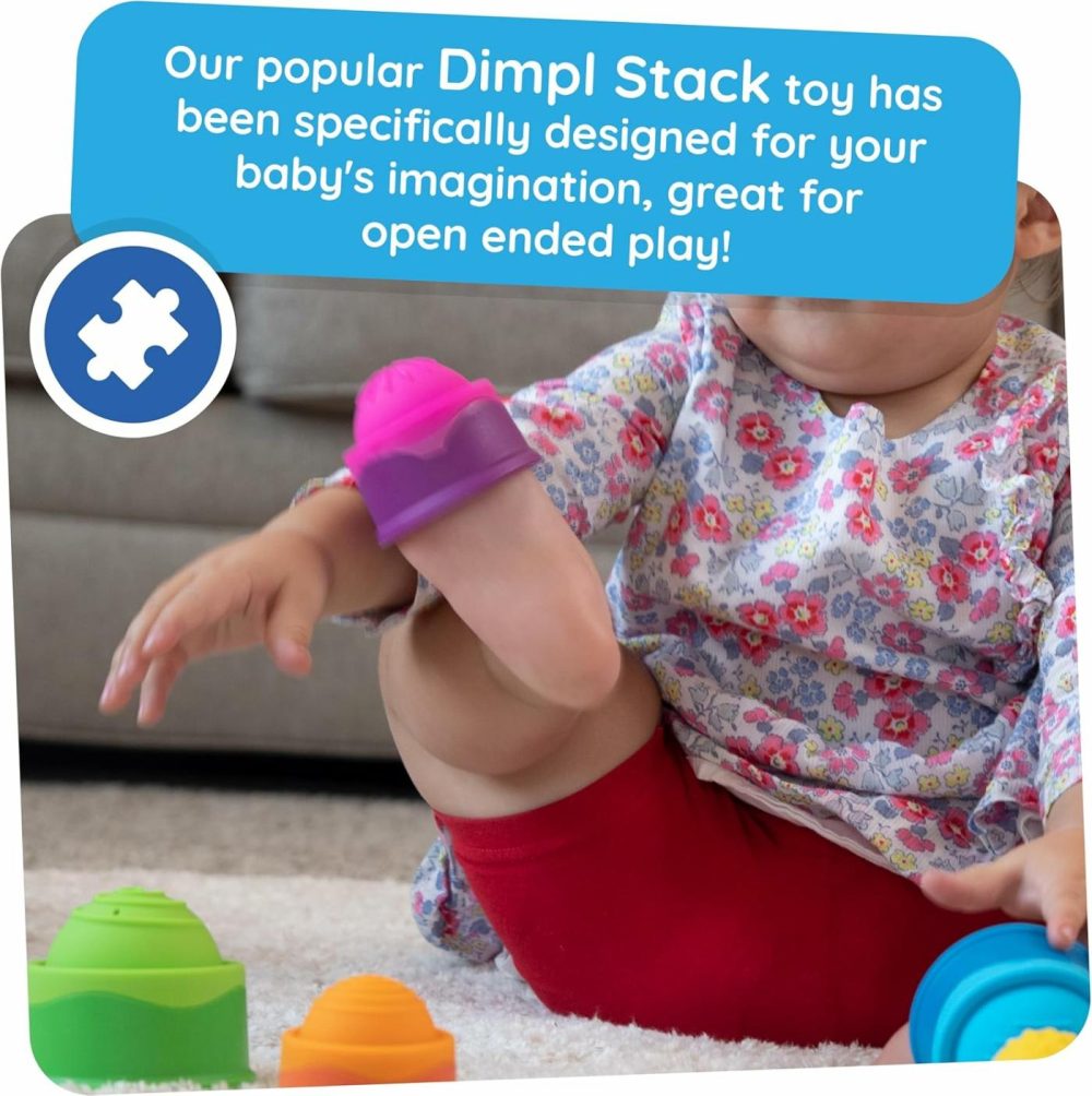 Dimpl Stack – Popping Stack & Nest Sensory Toy For Toddlers  |  Sorting & Stacking Toys All Toys Sorting & Stacking Toys