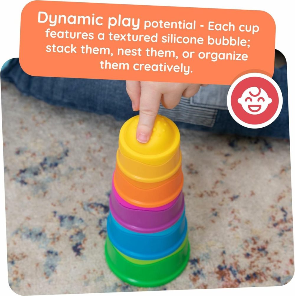 Dimpl Stack – Popping Stack & Nest Sensory Toy For Toddlers  |  Sorting & Stacking Toys All Toys Sorting & Stacking Toys