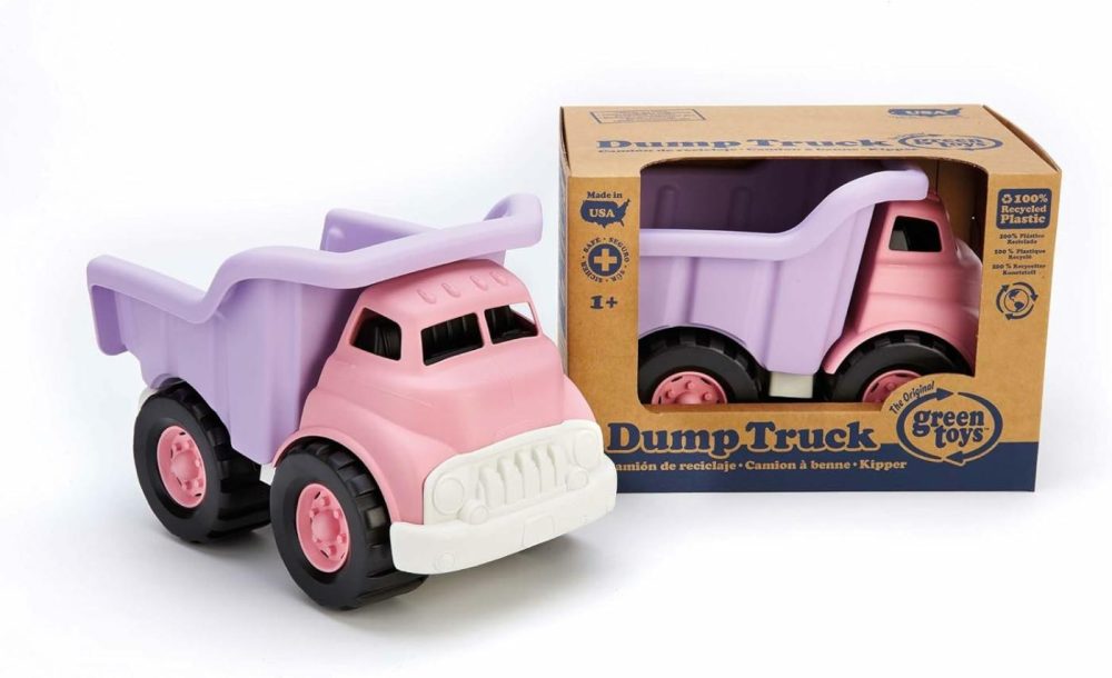 Dump Truck In Pink Color – Bpa Free  Phthalates Free Play Toys For Improving Gross Motor  Fine Motor Skills. Play Vehicles  |  Car Seat & Stroller Toys All Toys Car Seat & Stroller Toys