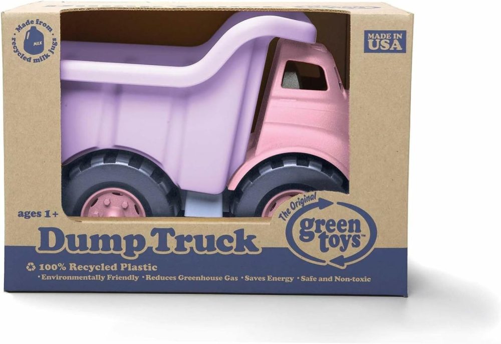 Dump Truck In Pink Color – Bpa Free  Phthalates Free Play Toys For Improving Gross Motor  Fine Motor Skills. Play Vehicles  |  Car Seat & Stroller Toys All Toys Car Seat & Stroller Toys