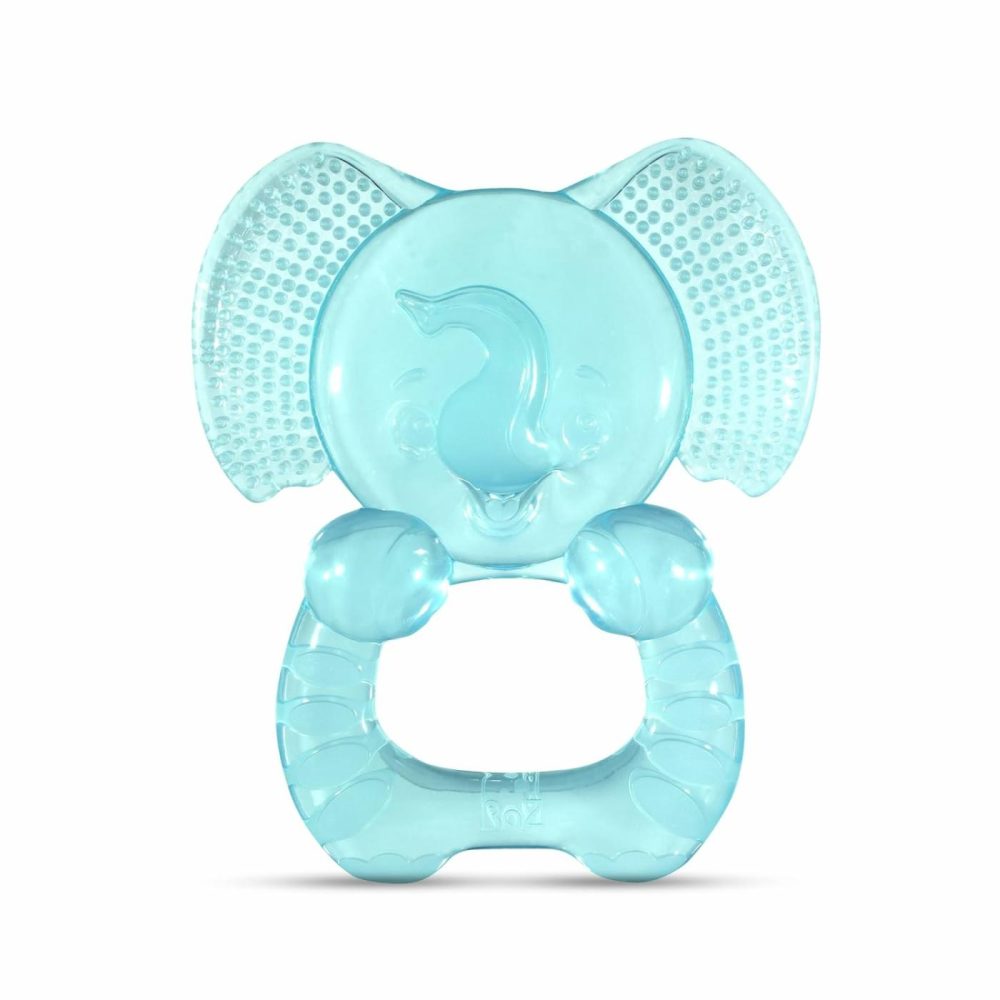 Elfy-Yummy Teether: Teething Relief Toy – Elephant Design  Medical Grade Silicone With Ultra Soft Bristle To Soothe Teething Discomfort Perfect Teething Toy For Babies 3M+  |  Teethers All Toys Teethers