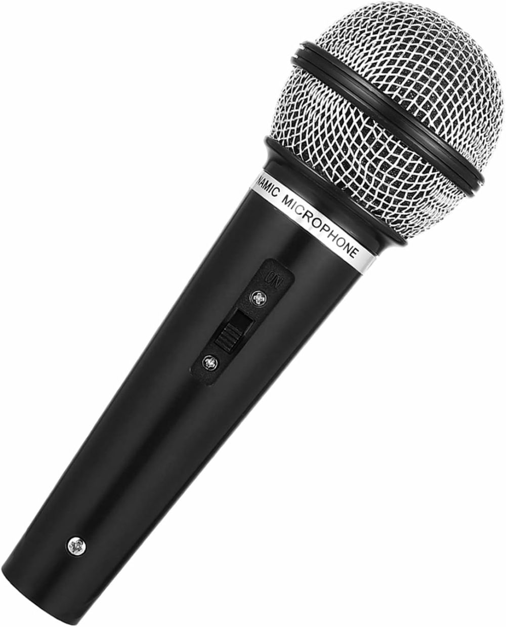 Fake Microphone  Microphone Pretend Play Toy  Plastic Microphone  Prop Microphone,For Birthday Party  Stage Performance  Singing  Dancing  Role Playing  |  Musical Toys All Toys Black