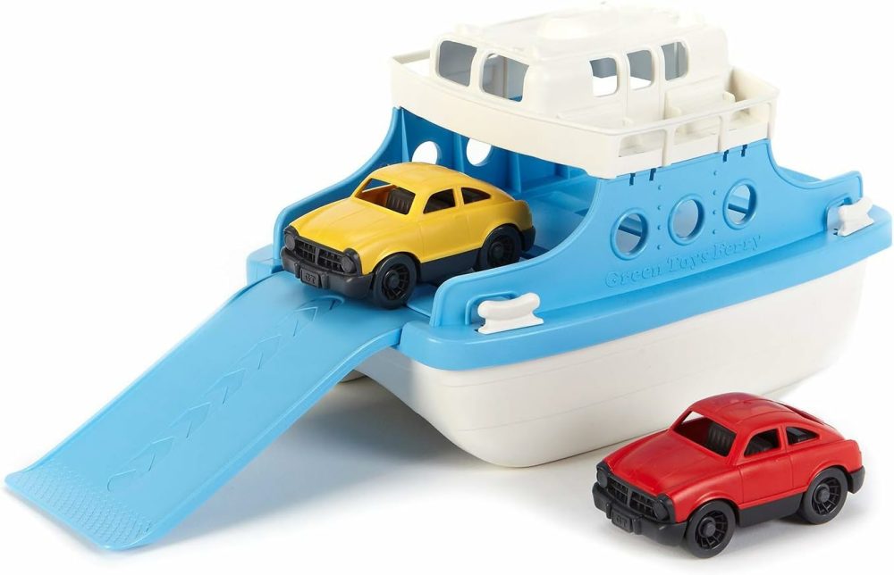 Ferry Boat Toy  Blue/White  |  Bath Toys All Toys Bath Toys