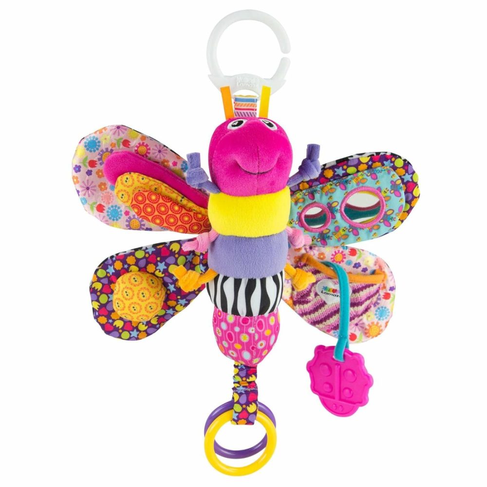 Fifi The Firefly Clip On Car Seat And Stroller Toy – Soft Baby Hanging Toys – Baby Crinkle Toys With High Contrast Colors – Baby Travel Toys Ages 0 Months And Up  |  Car Seat & Stroller Toys All Toys Car Seat & Stroller Toys