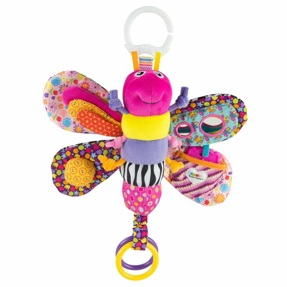 Fifi The Firefly Clip On Car Seat And Stroller Toy – Soft Baby Hanging Toys – Baby Crinkle Toys With High Contrast Colors – Baby Travel Toys Ages 0 Months And Up  |  Car Seat & Stroller Toys All Toys Car Seat & Stroller Toys