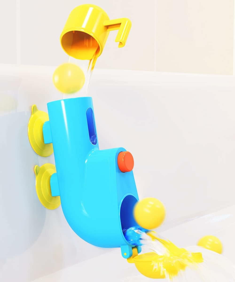 Fill N’ Splash Submarine Bath Toy – Bath Toys For Toddlers 1-3 – 4 – 5 Years Old Bath Tub Toys For Boys & Girls – Toddler Bath Toys – Bathtub Toys – Baby Bath Toys – Perfect For Toddler Bath  |  Bath Toys All Toys Bath Toys