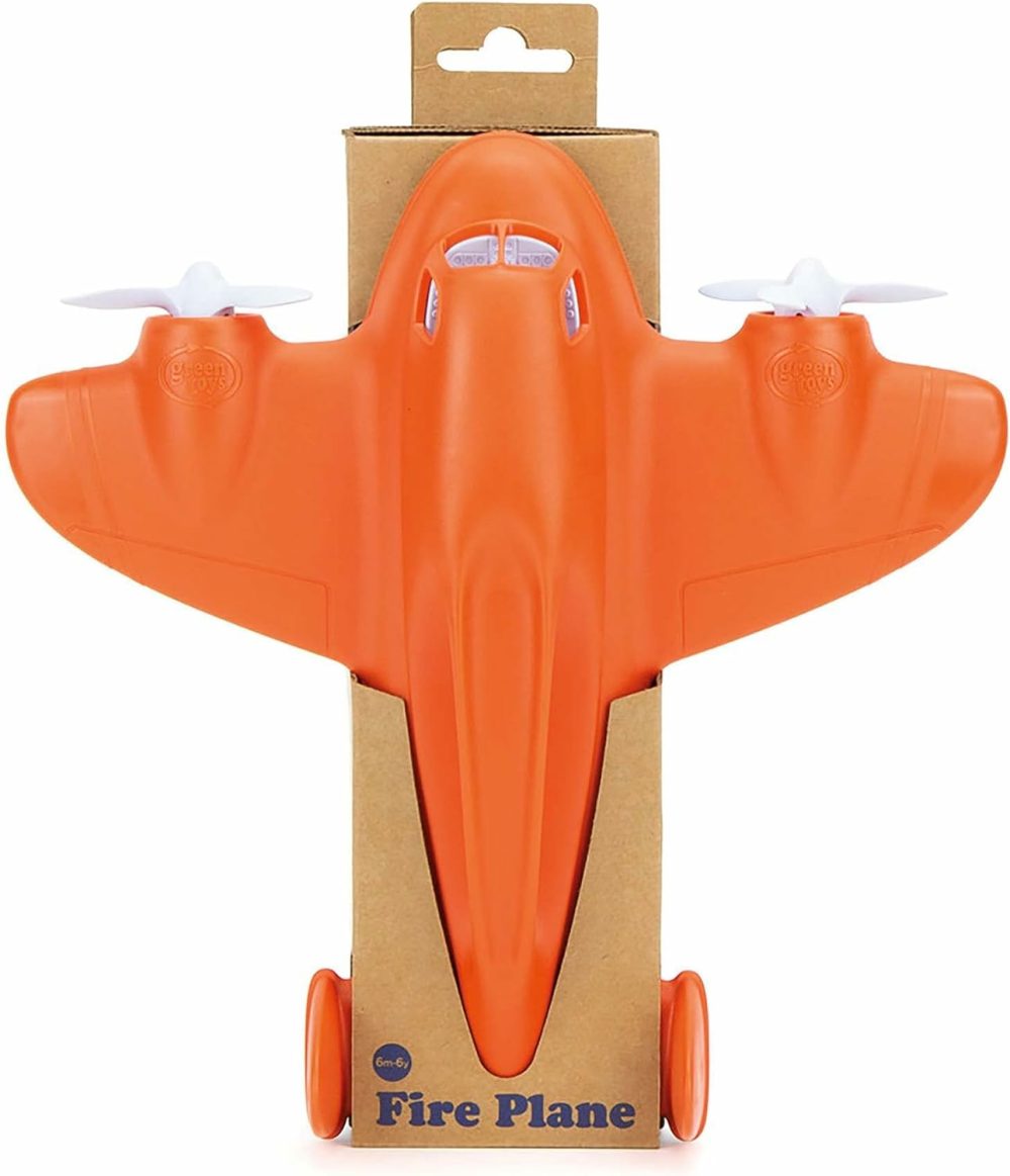 Fire Plane – Pretend Play  Motor Skills  Kids Bath Toy Vehicle. No Bpa  Phthalates  Pvc. Dishwasher Safe  Recycled Plastic  Made In Usa.  |  Bath Toys All Toys Bath Toys