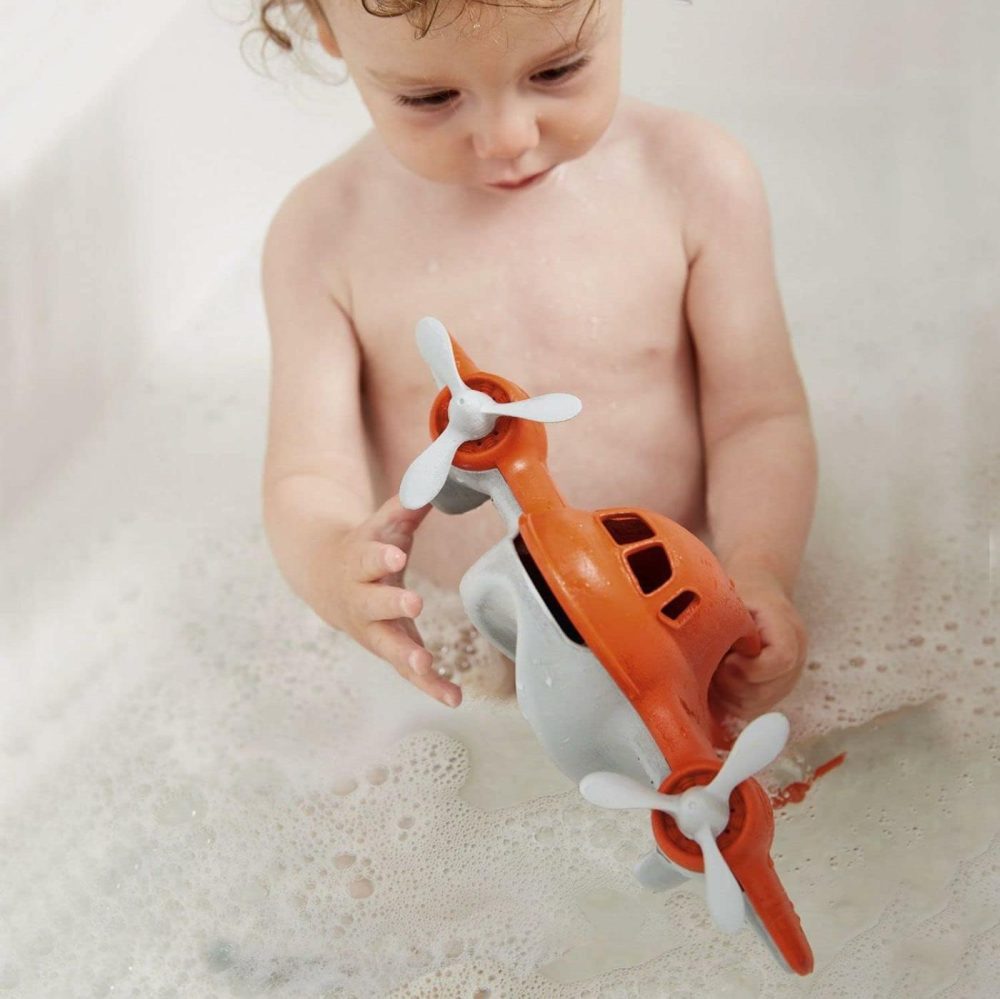 Fire Plane – Pretend Play  Motor Skills  Kids Bath Toy Vehicle. No Bpa  Phthalates  Pvc. Dishwasher Safe  Recycled Plastic  Made In Usa.  |  Bath Toys All Toys Bath Toys