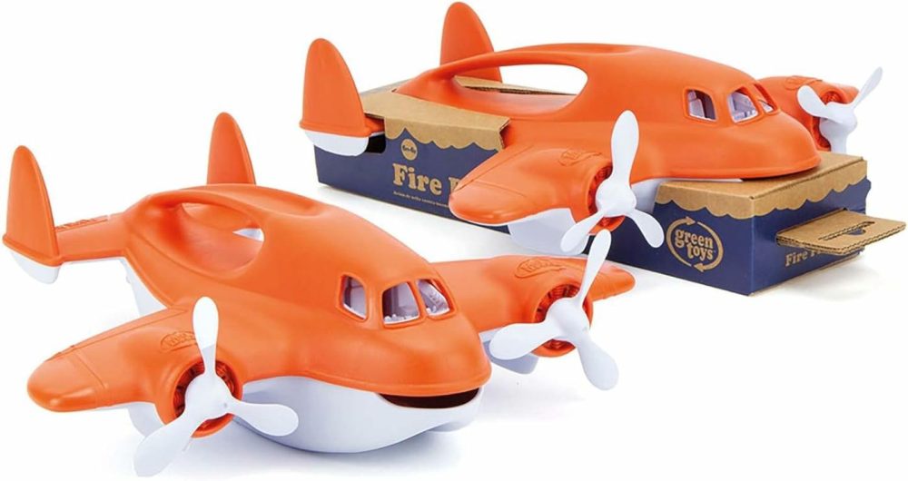 Fire Plane – Pretend Play  Motor Skills  Kids Bath Toy Vehicle. No Bpa  Phthalates  Pvc. Dishwasher Safe  Recycled Plastic  Made In Usa.  |  Bath Toys All Toys Bath Toys