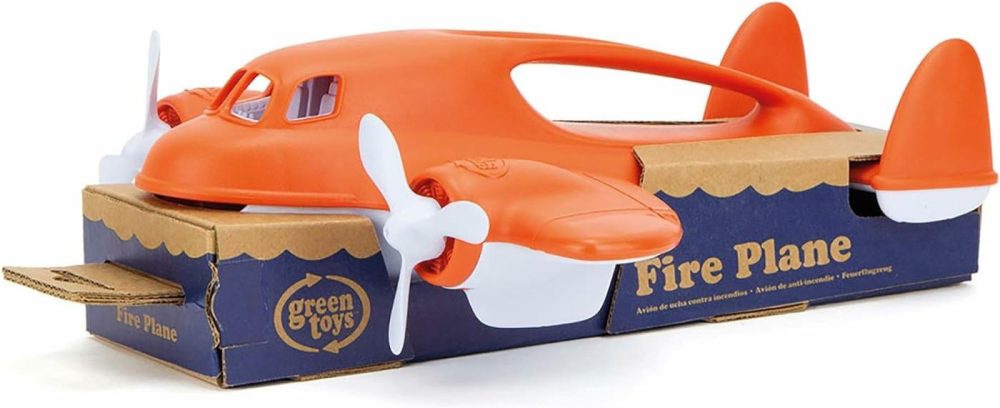 Fire Plane – Pretend Play  Motor Skills  Kids Bath Toy Vehicle. No Bpa  Phthalates  Pvc. Dishwasher Safe  Recycled Plastic  Made In Usa.  |  Bath Toys All Toys Bath Toys