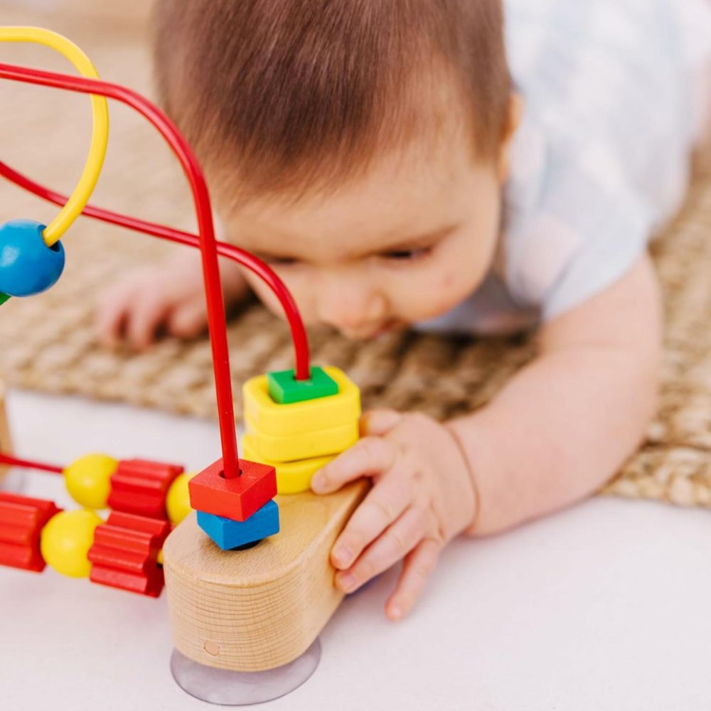 First Bead Maze – Wooden Educational Toy 4.2 X 7 X 8.6 Inches ; 1.3 Pounds  |  Bead Mazes All Toys Bead Mazes