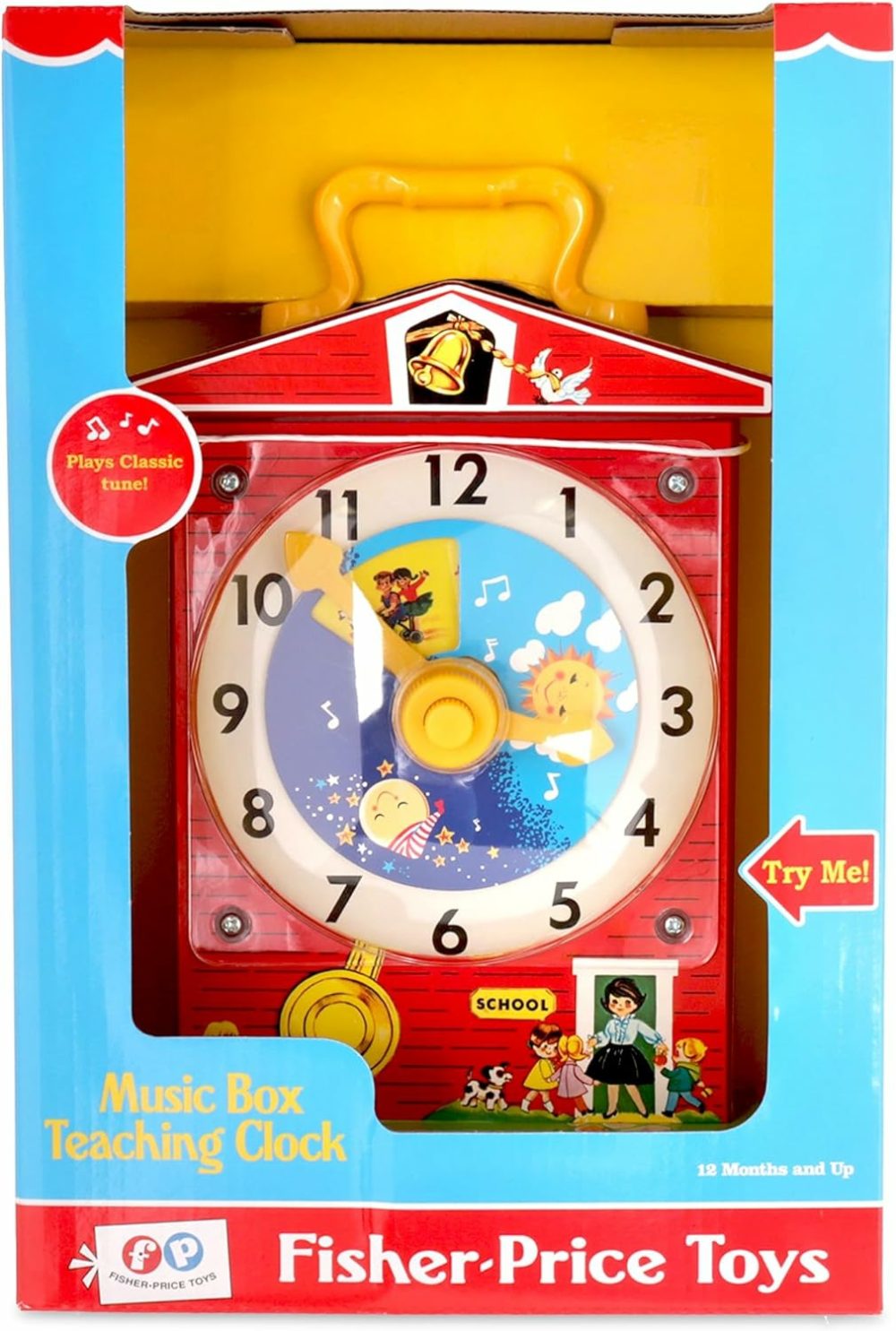 Fisher Price Classic Teaching Clock  |  Teaching Clocks All Toys Teaching Clocks