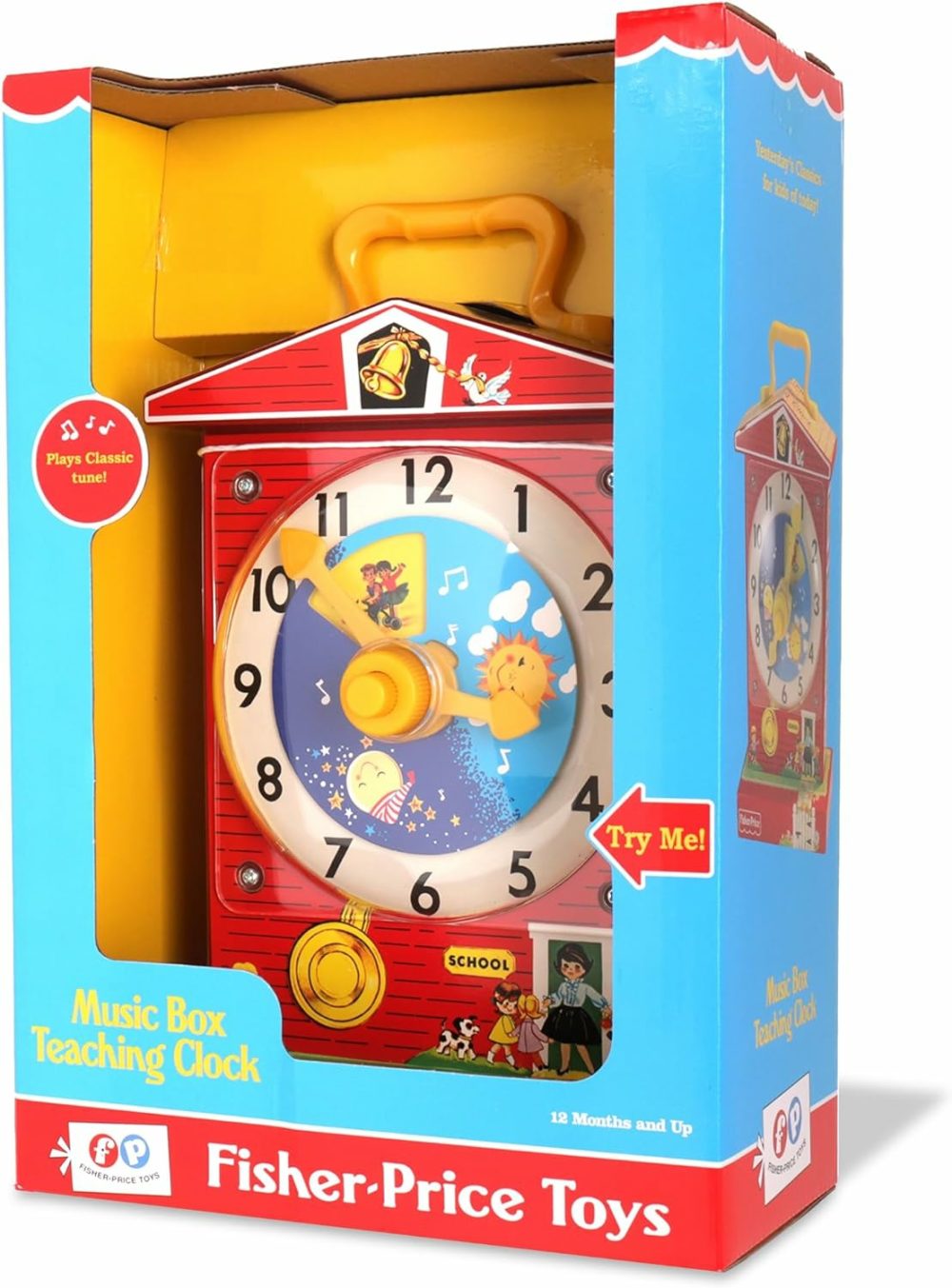 Fisher Price Classic Teaching Clock  |  Teaching Clocks All Toys Teaching Clocks