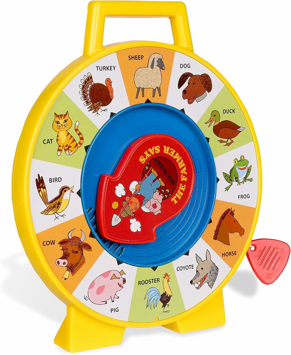 Fisher Price Classics – Farmer Says See ‘N Say – Vintage Learning Toy  Sounds And Animals  Interactive Retro Game For Kids  Girls  Boys  Baby  Preschoolers  Toddlers  Unisex Ages 18 Months +  |  Musical Toys All Toys