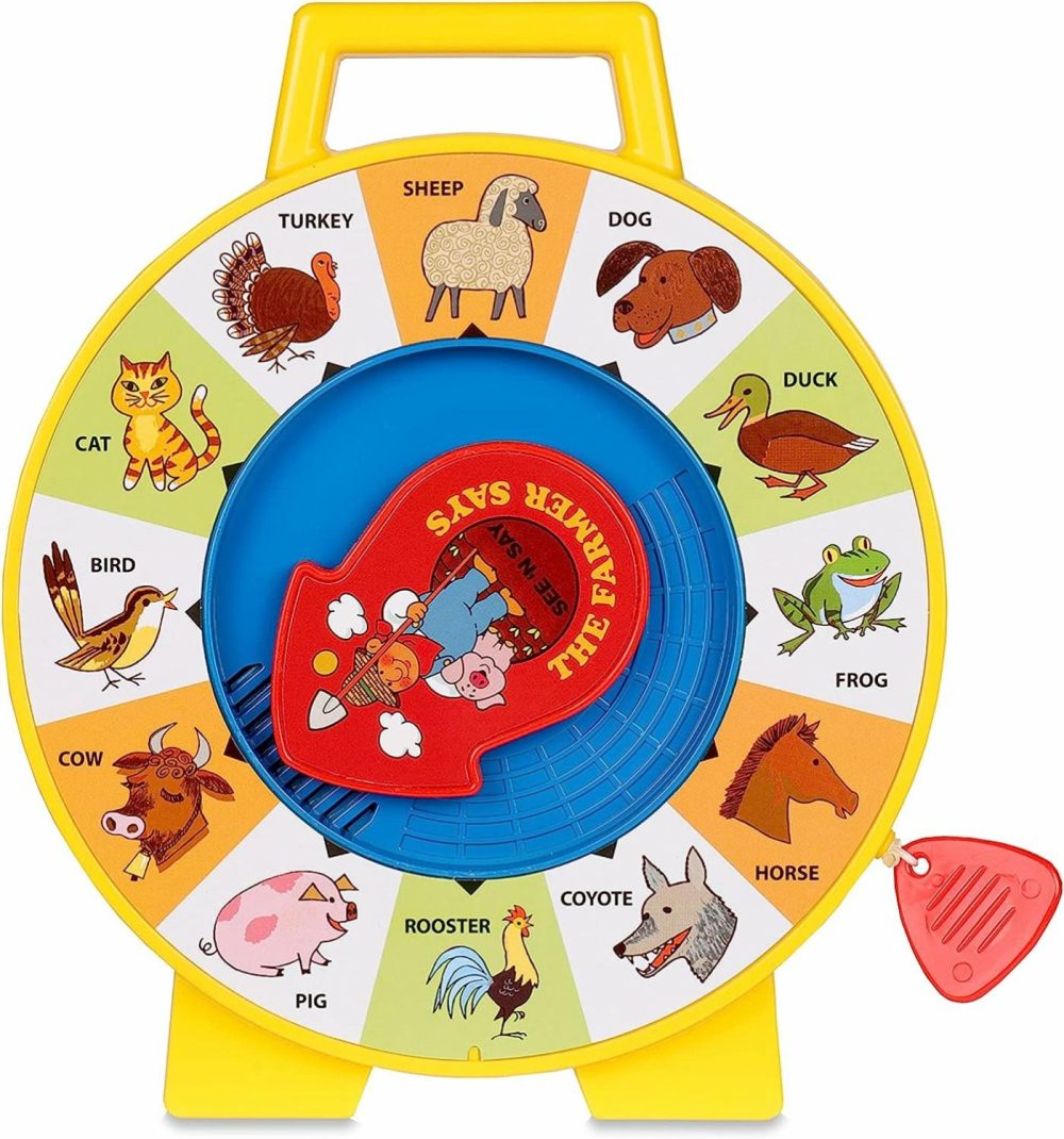 Fisher Price Classics – Farmer Says See ‘N Say – Vintage Learning Toy  Sounds And Animals  Interactive Retro Game For Kids  Girls  Boys  Baby  Preschoolers  Toddlers  Unisex Ages 18 Months +  |  Musical Toys All Toys