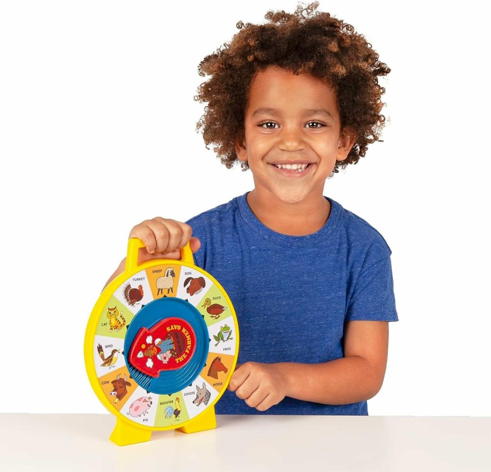 Fisher Price Classics – Farmer Says See ‘N Say – Vintage Learning Toy  Sounds And Animals  Interactive Retro Game For Kids  Girls  Boys  Baby  Preschoolers  Toddlers  Unisex Ages 18 Months +  |  Musical Toys All Toys