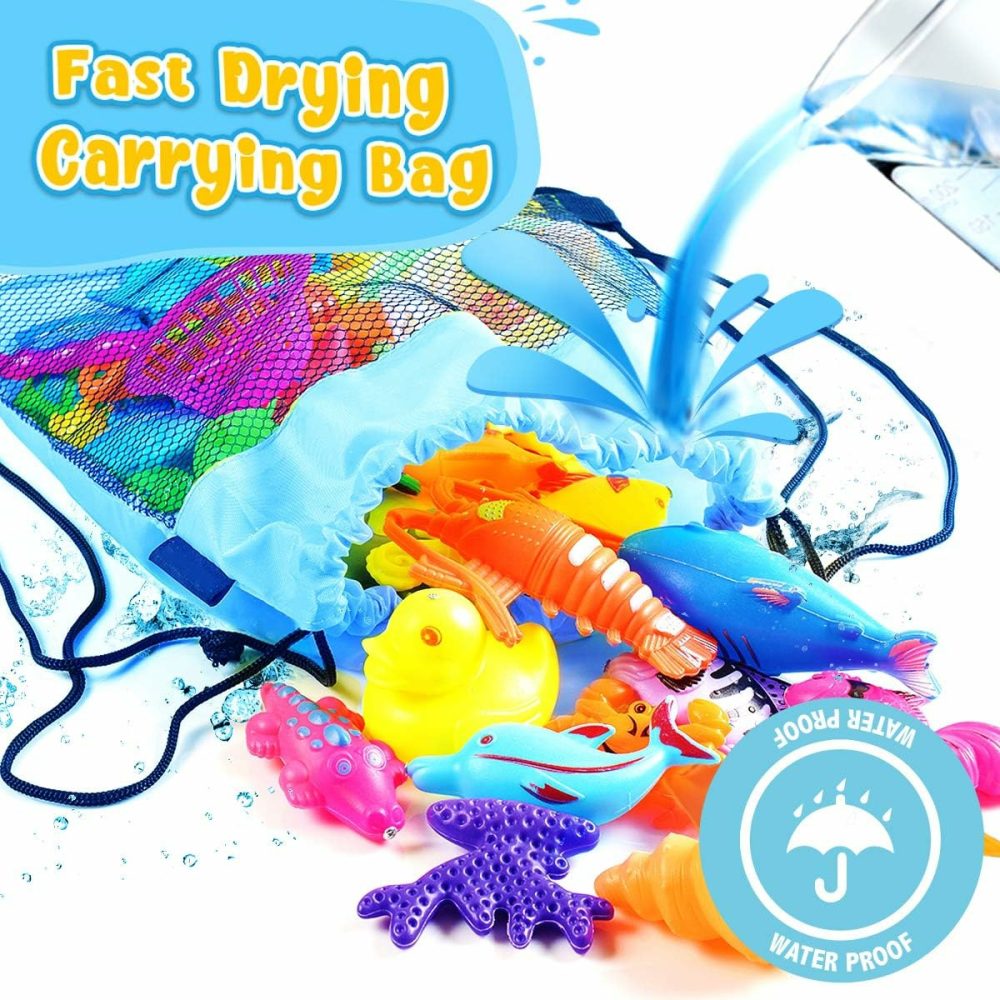 Fishing Water Pool Toys For Kids – Magnetic Fishing Game  Fishing Game  Pretend Play  Learning Resources  Kiddie Party Toy  Sea Animal Toys  Toddler Bath Toys  Bath Toys For Toddlers 3+  4-6  |  Bath Toys All Toys Bath Toys