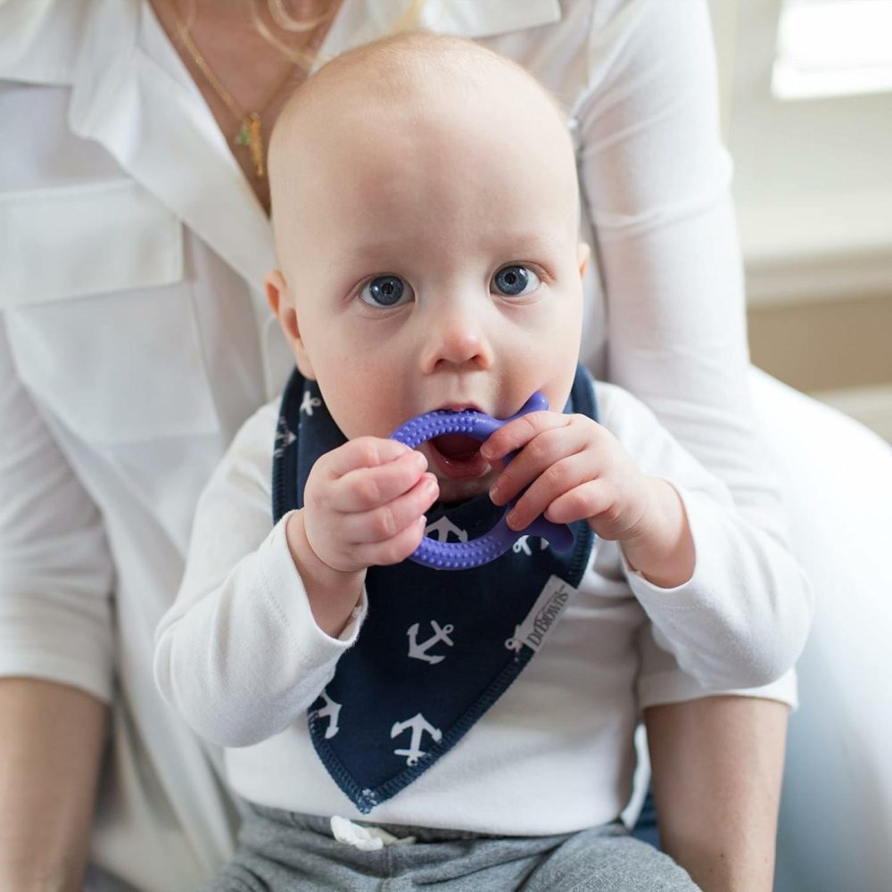 Flexees Friends Silicone Teether  Purple Octopus  |  Teethers All Toys Octopus, Purple