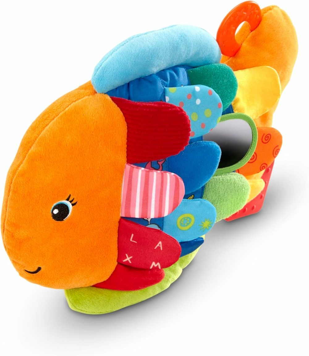 Flip Fish Soft Baby Toy Sensory Tummy Time Toys  Soft Fabric Tag Toy For Babies  Infants  |  Rattles & Plush Rings All Toys Rattles & Plush Rings