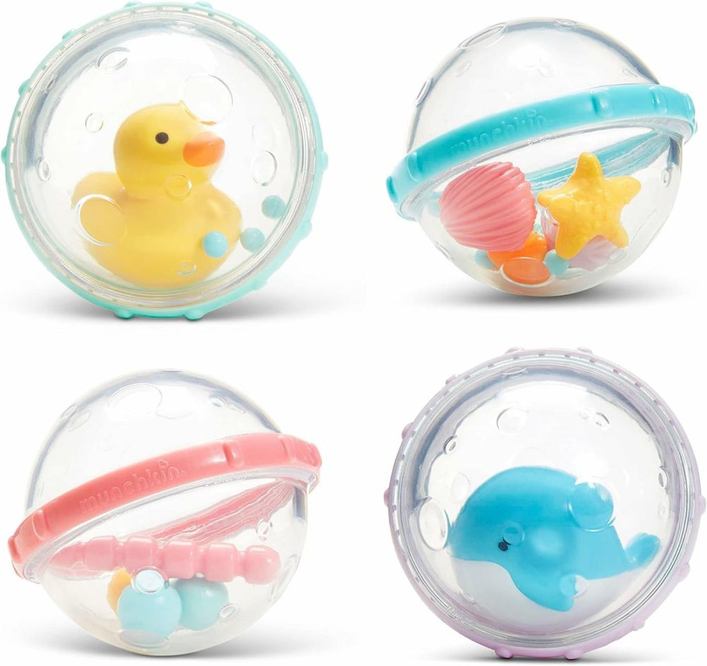 Float & Play Bubbles Baby And Toddler Bath Toy  4 Count  |  Bath Toys All Toys Bath Toys