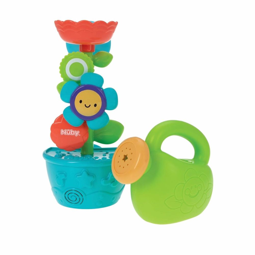 Flow N’ Grow Garden Bath Toy With Flower And Watering Can – Baby Bath Toy For Boys And Girls 18+ Months – Toddler Bath Suction Cup Toy Attaches To Shower Wall  |  Bath Toys All Toys Bath Toys