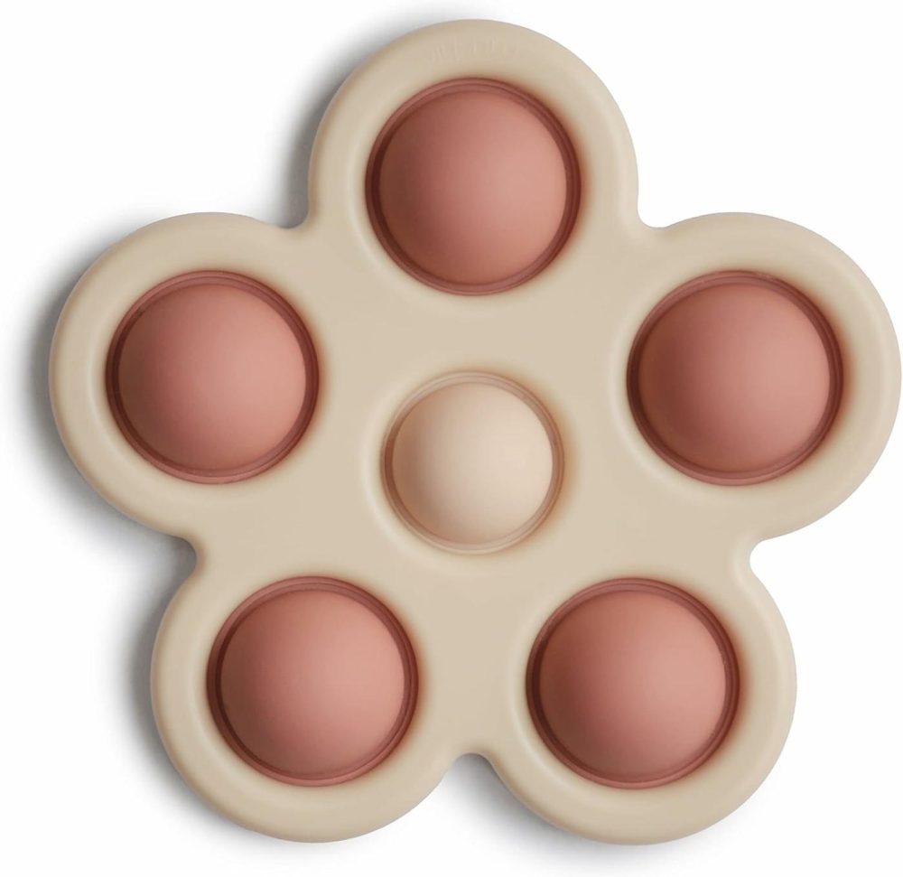 Flower Press Toy (Rose/Blush/Shifting Sand)  |  Early Development & Activity Toys All Toys Early Development & Activity Toys