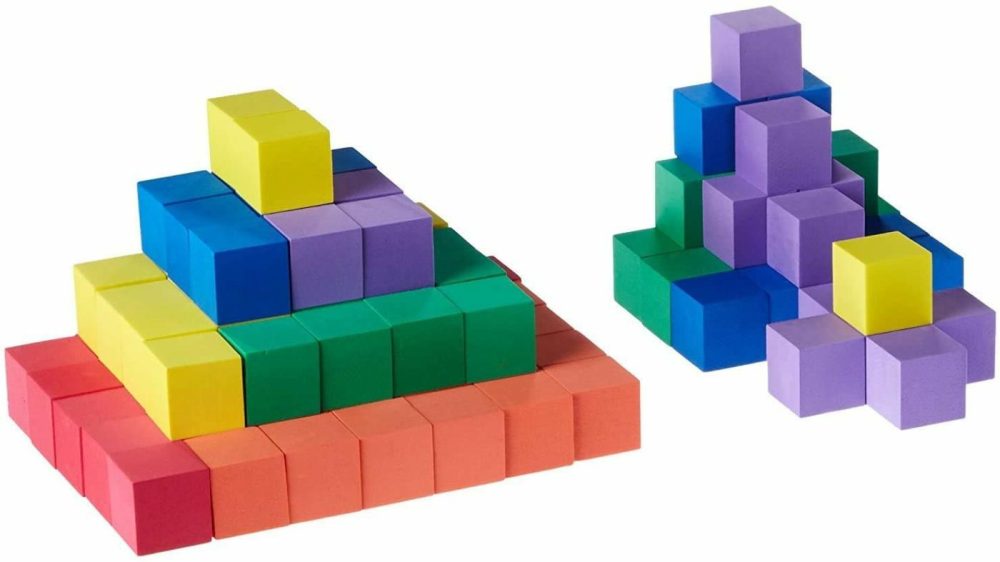 Foam Blocks  Counting Cubes For Kids Math  1 Inch Blocks For Preschool Crafts  Early Math Manipulatives For Preschool  Classroom Supplies For Teachers Elementary (Pack Of 100)  |  Sorting & Stacking Toys All Toys Sorting & Stacking Toys