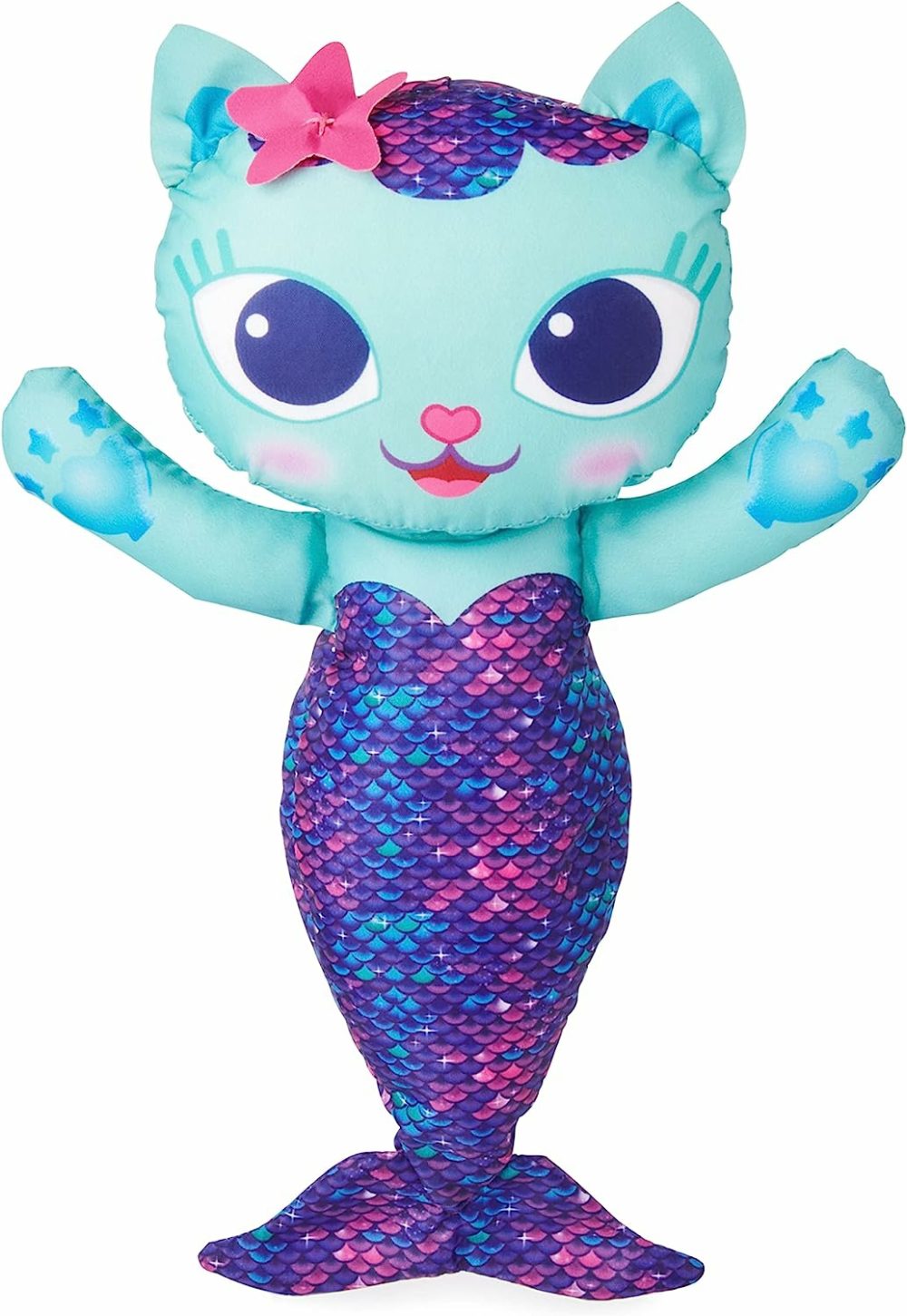 Gabby’s Dollhouse Mercat Swim Huggable  Gabby’s Dollhouse Toys  Bath Toys & Beach Toys  Floating Water Stuffed Animal For Kids Aged 1 & Up  |  Bath Toys All Toys Bath Toys