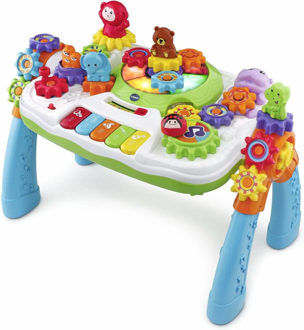 Gearzooz 2-In-1 Jungle Friends Gear Park (Frustration Free Packaging)  Multicolor  |  Musical Toys All Toys Frustration-Free Packaging