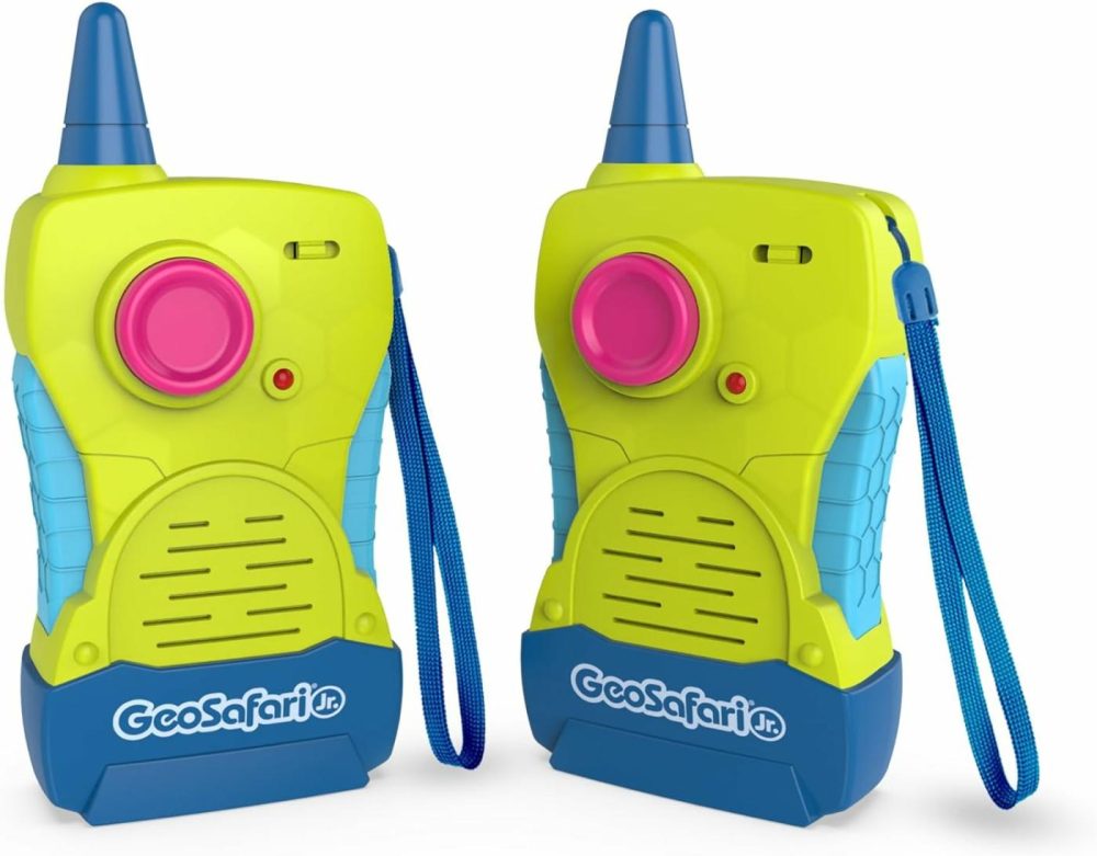 Geosafari Jr. My First Walkie Talkies  Preschool Stem Toy  Outdoor Toys  Gift For Kids Ages 4+  |  Electronic Early Development Toys All Toys Electronic Early Development Toys