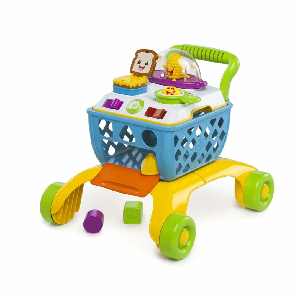 Giggling Gourmet 4-In-1 Shop ‘N Cook Walker Shopping Cart Push Toy  Ages 6 Months +  |  Push & Pull Toys All Toys Multi