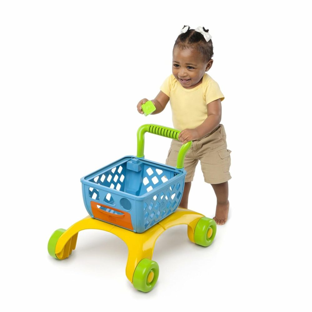 Giggling Gourmet 4-In-1 Shop ‘N Cook Walker Shopping Cart Push Toy  Ages 6 Months +  |  Push & Pull Toys All Toys Multi