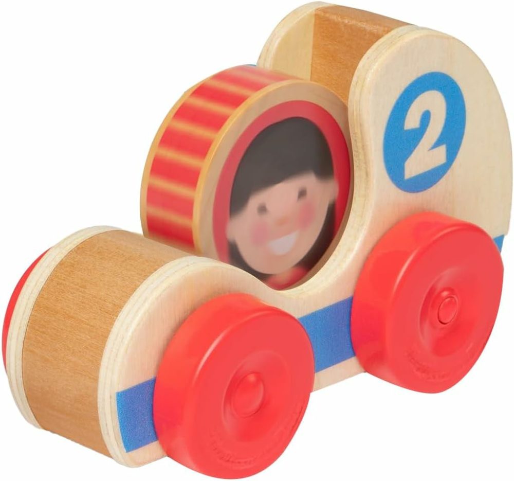 Go Tots Wooden Race Cars (2 Cars  2 Disks) – Fsc Certified  |  Sorting & Stacking Toys All Toys Sorting & Stacking Toys