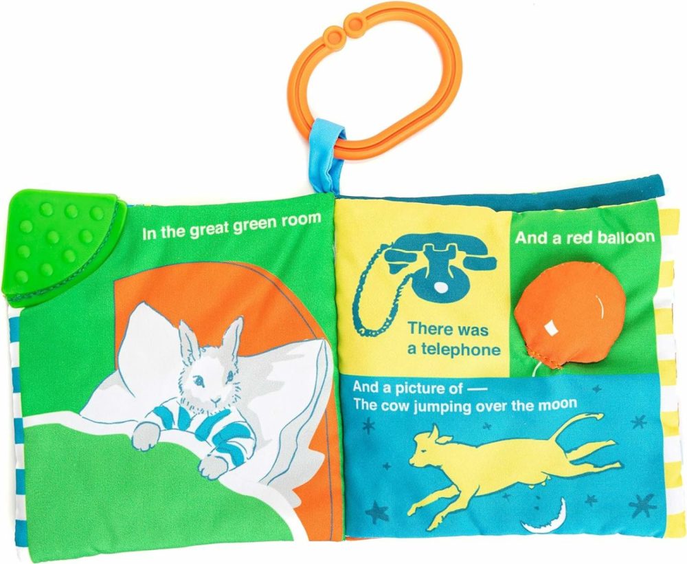 Goodnight Moon Soft Book With On The Go Clip  5 Inches  |  Teethers All Toys Teethers