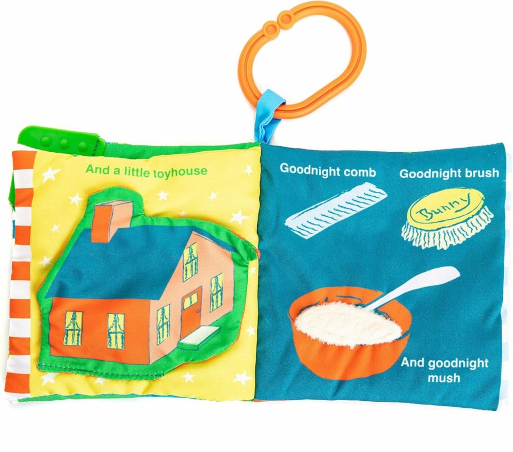 Goodnight Moon Soft Book With On The Go Clip  5 Inches  |  Teethers All Toys Teethers