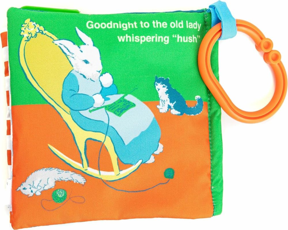 Goodnight Moon Soft Book With On The Go Clip  5 Inches  |  Teethers All Toys Teethers