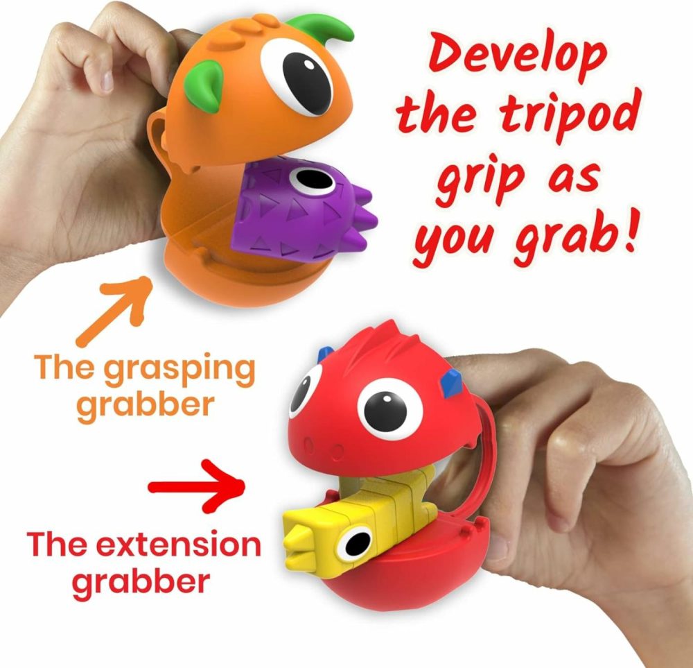 Grab That Monster Fine Motor Activity Set  Occupational Therapy Toys  Fine Motor Skills Toys For Toddlers 3-4  Pincer Grasp Toys  Play Therapy Games For Kids  Preschool Learning Activities  |  Sorting & Stacking Toys All Toys Sorting & Stacking Toys