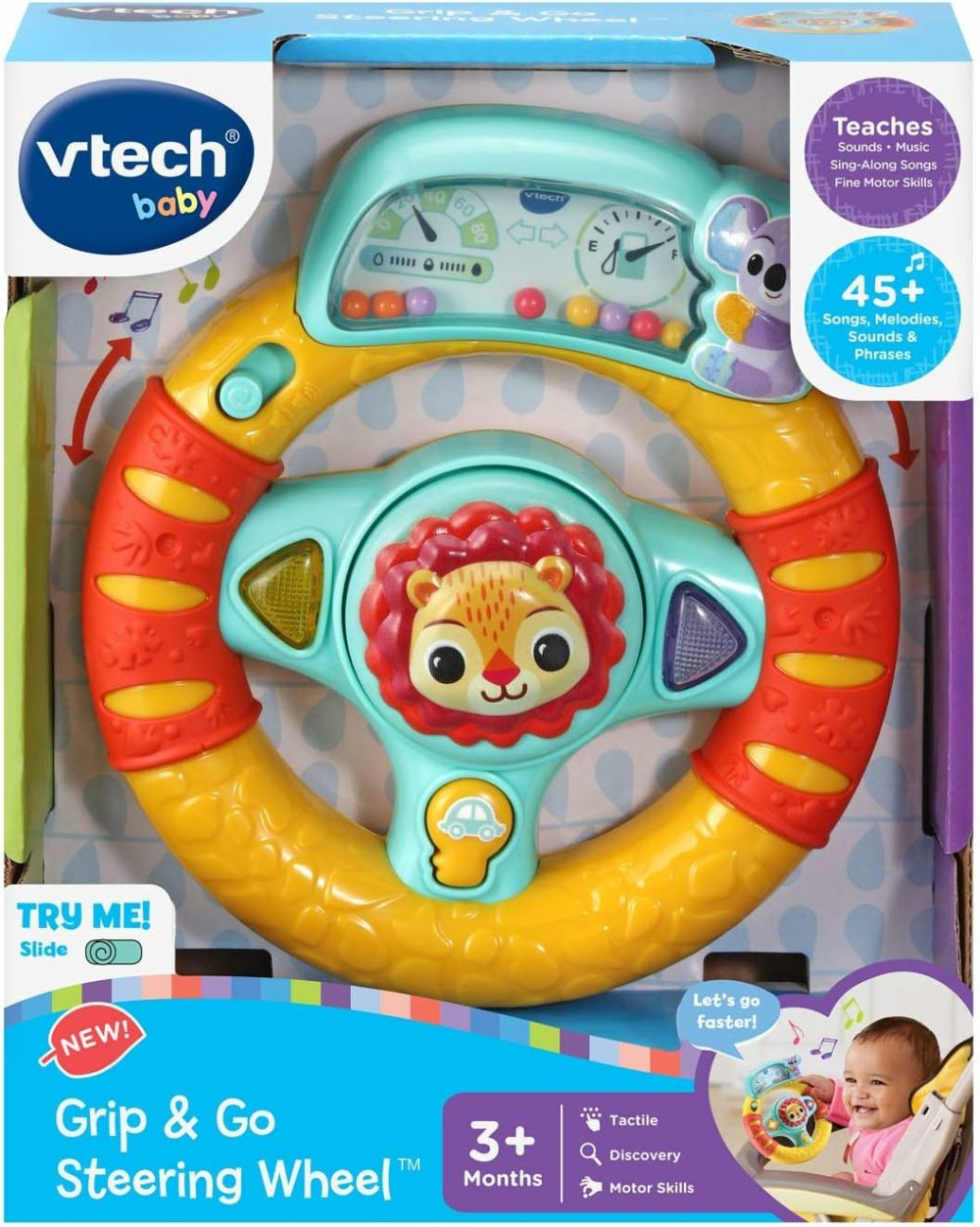 Grip And Go Steering Wheel Small  |  Musical Toys All Toys